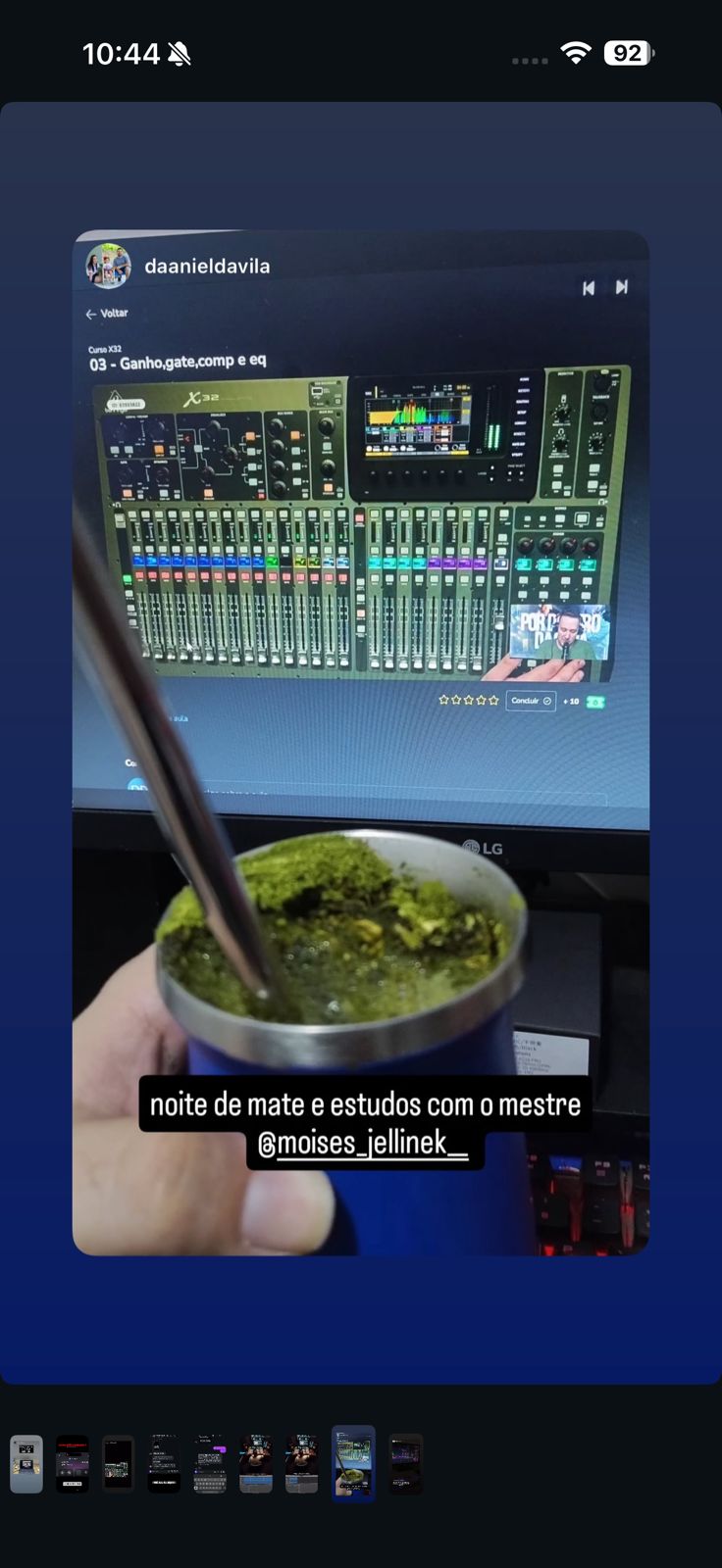 Relato de aluno
